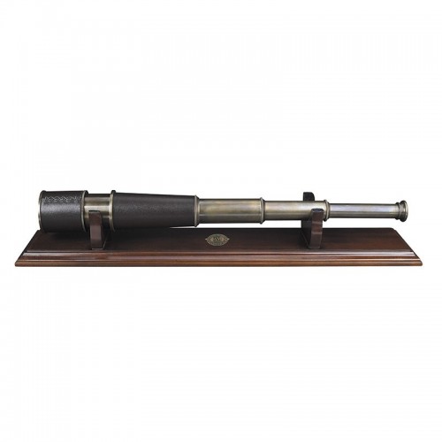 Bronze Spyglass & Stand French Finish