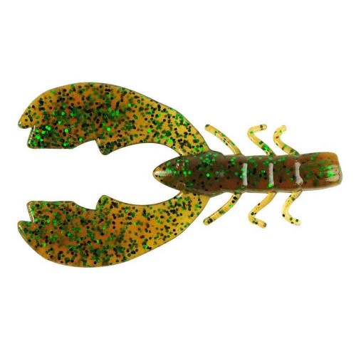 Berkley Chigger Craw pumpkin reen fleck