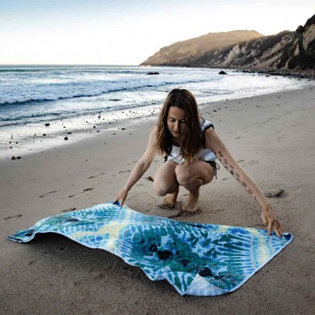 Packable Beach Towel tie die