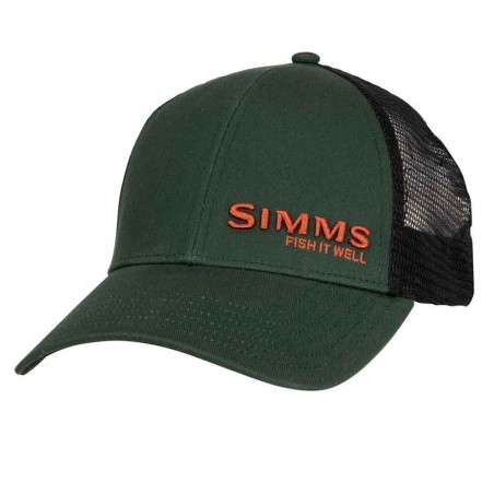 Fish It Well Forever Simms Trucker Foliage