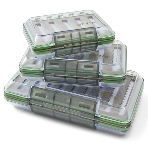 Double sided Orvis fly box