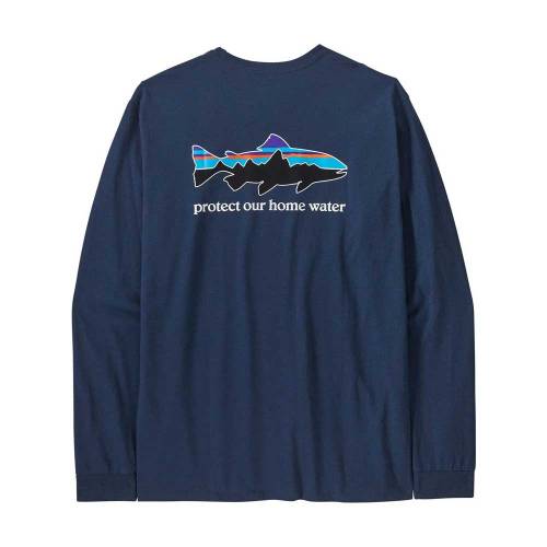 Home Water Trout Responsibili-Tee L/S LMBE
