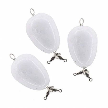 Pack 3 Bulnab Evia 35gr white