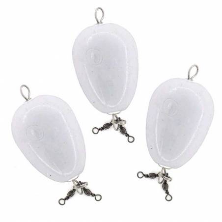 Pack 3 Bulnab Evia 50gr white