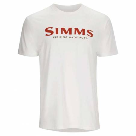 Simms Logo T-shirt White
