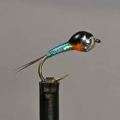 Perdigon aquamarina plata