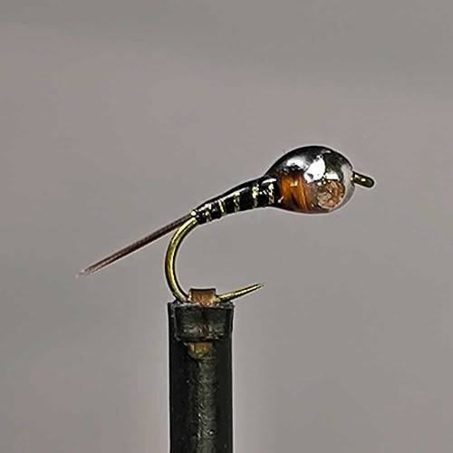 Perdigon zebra dorado plata
