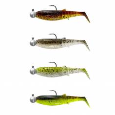 CANNIBAL SHAD 6.8CM 3G CW MIX 4P4PCS