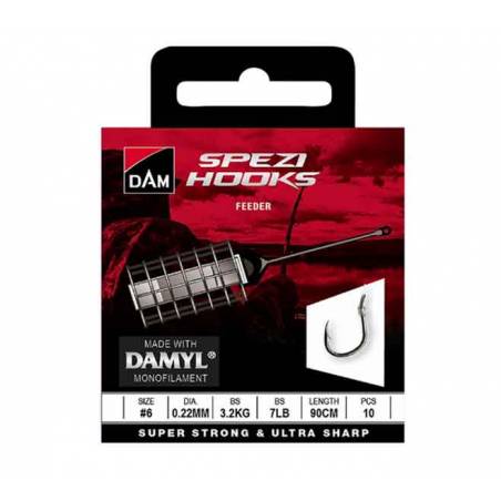 SPEZI FEEDER 6 0.22MM 3.2KG 90CM 10PCS