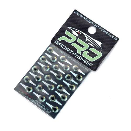 Pro 3D Tapped Eyes silver yelow