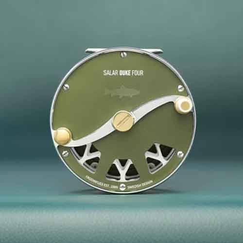 SALAR DUKE REEL FOUR 10/12 - MATTE HUNTER GREEN