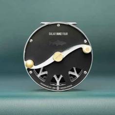 SALAR DUKE REEL FOUR 10/12 - MATTE BLACK