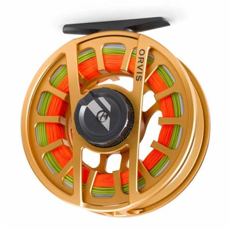 Hydros orvis reel matte gold