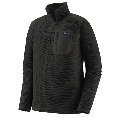 Air zip Neck Black