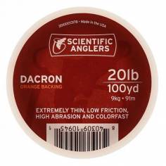Dacron Backing 250yds in Optic 20lb
