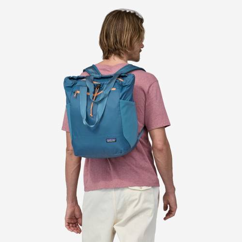 Ultralight Blackhole Tote 27L wavy blue