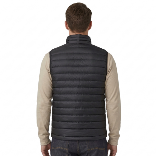 Down Sweater Vest BLK