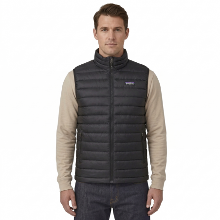 Down Sweater Vest BLK