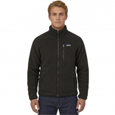 Retro Pile Fleece Jacket BLK