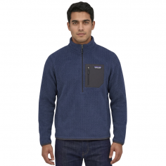 Air Zip Neck Navy