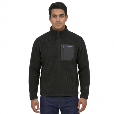 Air zip Neck Black
