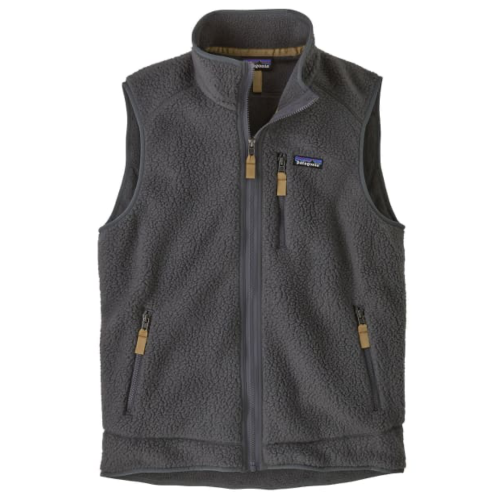 Retro Pile Vest Forge Grey