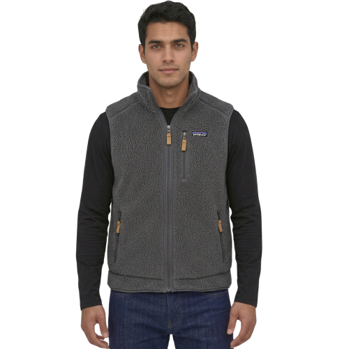 Retro Pile Vest Forge Grey
