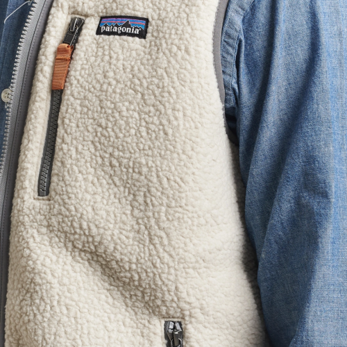 Retro Pile Vest Pelican