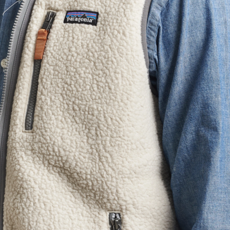 Retro Pile Vest Pelican