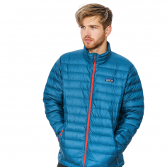 Jacket Down sweater Big Sur fire red