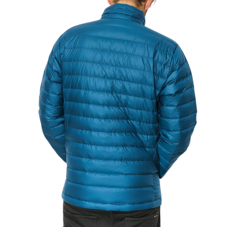 Jacket Down sweater Big Sur blue fire red