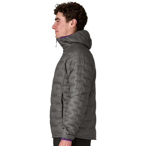 Micro Puff hoody forge grey