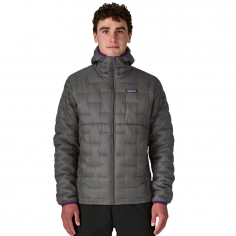 Micro Puff hoody forge grey