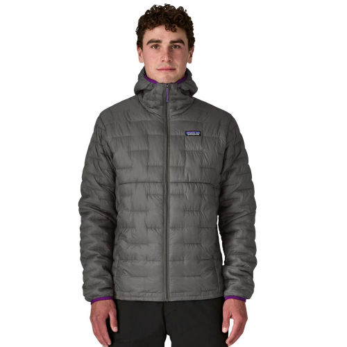 Micro Puff hoody forge grey