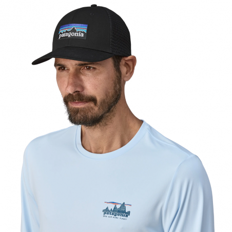 P-6 Logo Trucker Hat BLK