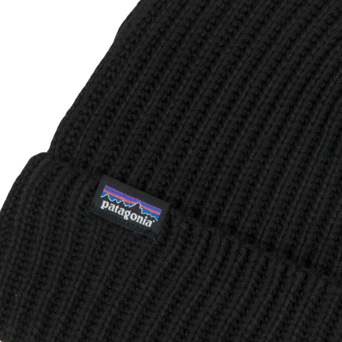 Fisherman's Rolled Beanie Black
