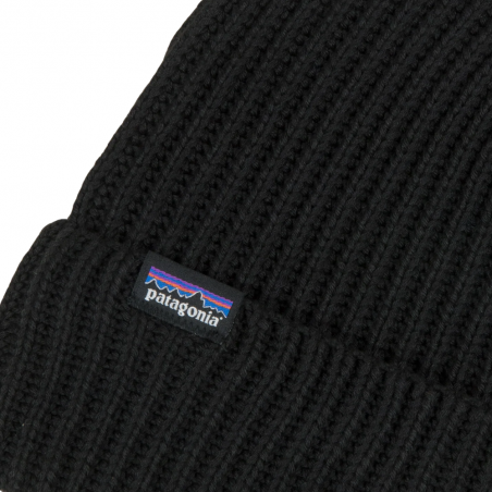 Fisherman's Rolled Beanie Black