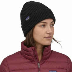 Fisherman's Rolled Beanie Black
