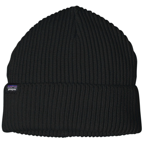 Fisherman's Rolled Beanie Black