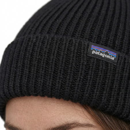 Fisherman's Rolled Beanie Black