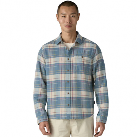 Fjord Flannel Shirt Long Sleeved Lightweight Blue