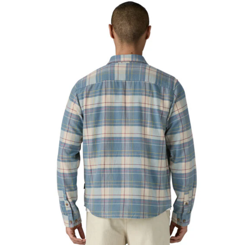 Fjord Flannel Shirt Long Sleeved Lightweight Blue