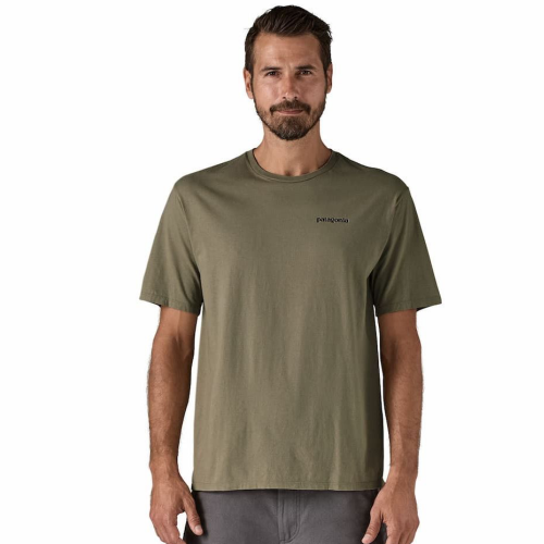 M'S Home Water Trout organic t-shirt green