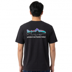 copy of M'S Home Water Trout organic t-shirt green