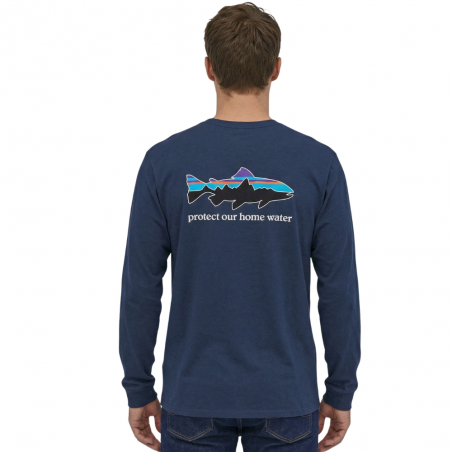 Home Water Trout Responsibili-Tee L/S LMBE