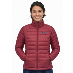 Women Down Sweater marion red