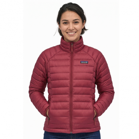 Women Down Sweater marion red