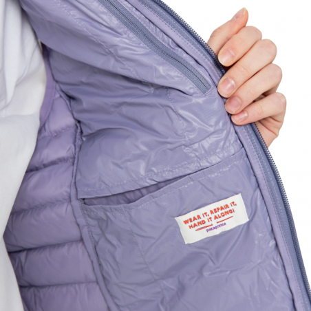 Down Sweater Vest purpple