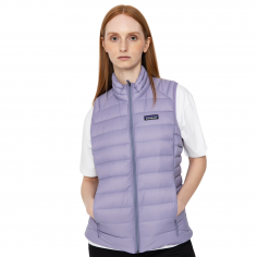 Down Sweater Vest purpple