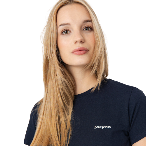 W'S P-6 Logo Responsabili-Tee New Navy